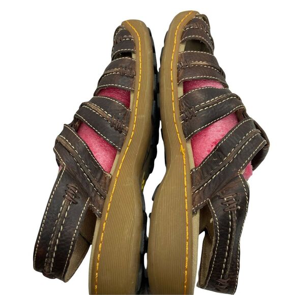 Dr. Martens Mens Brown Leather Fisherman Chunky Casual Comfort Sandals Size 11 M main image 4